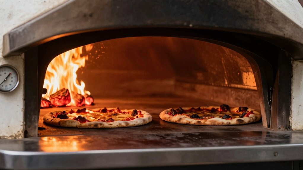 preheat oven and stone