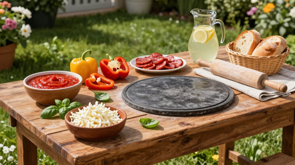 prepare ingredients and setup