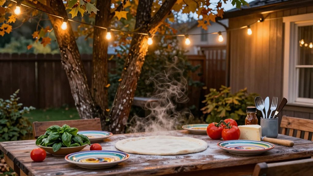 prepared outdoor cozy gatherings