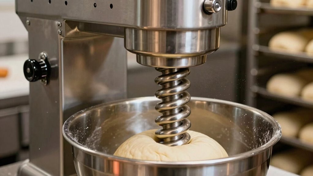 professional high volume bread kneading