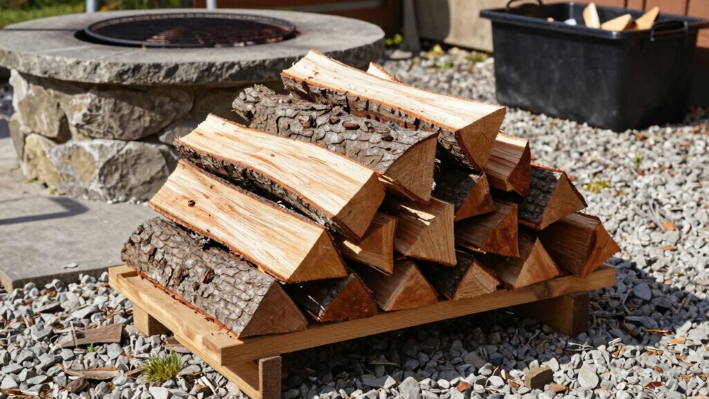 proper dry firewood storage techniques