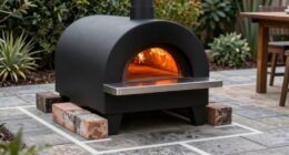 proper pizza oven placement