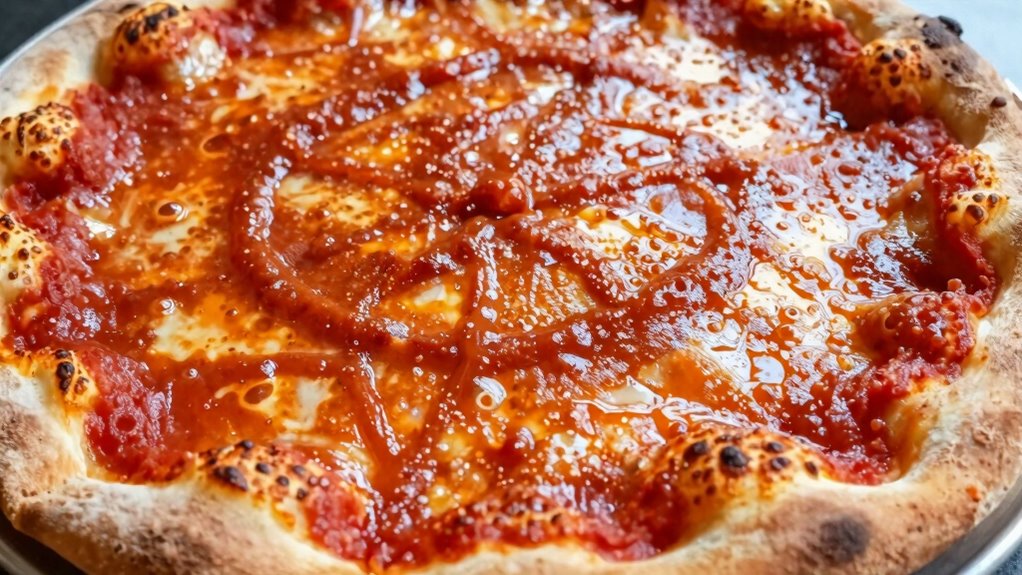 proper sauce distribution technique