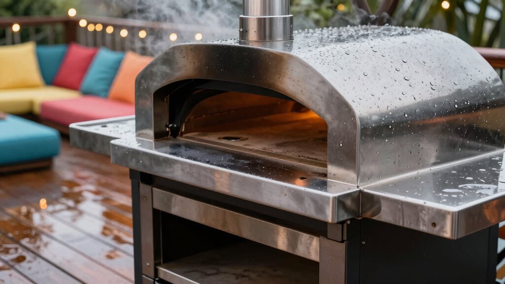 protect outdoor pizza oven