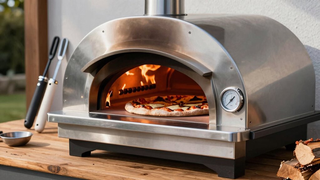 safe indoor pizza oven installation
