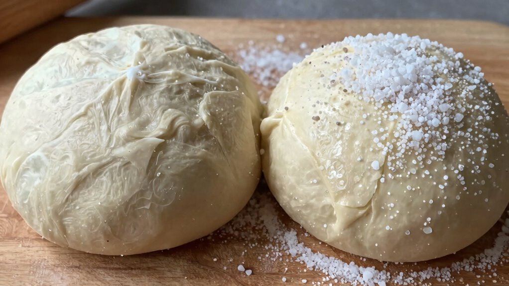 salt enhances dough properties