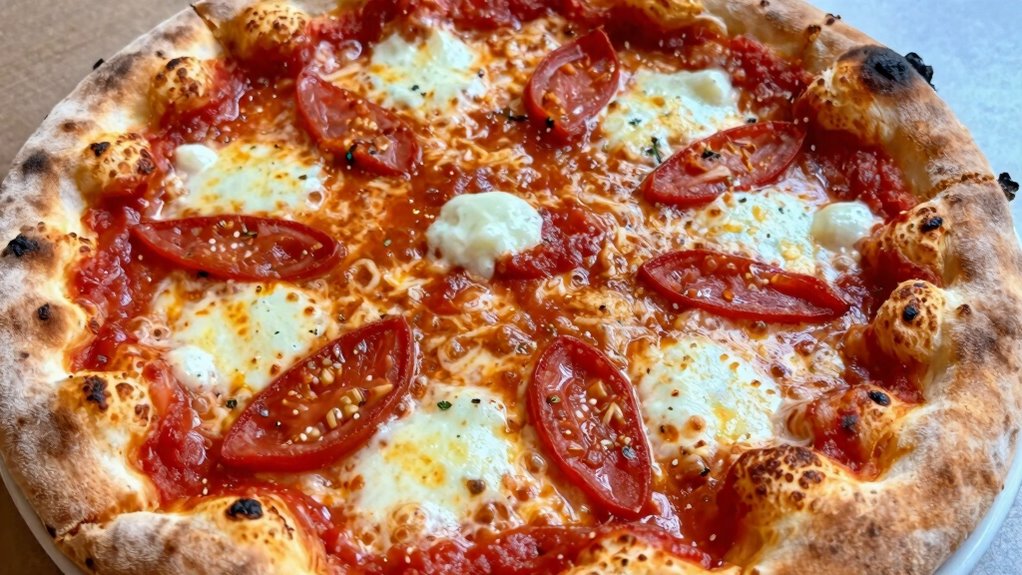 secure sauce evenly spread