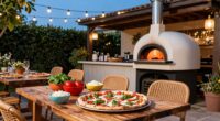 simplifies outdoor pizza hosting
