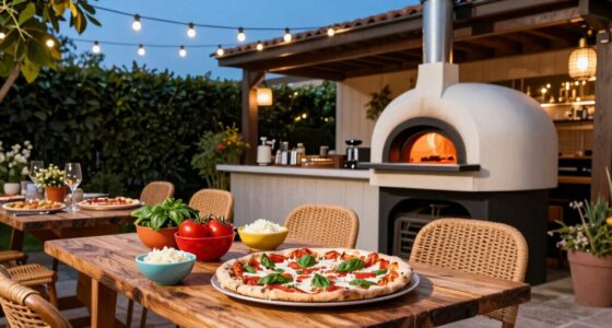 simplifies outdoor pizza hosting