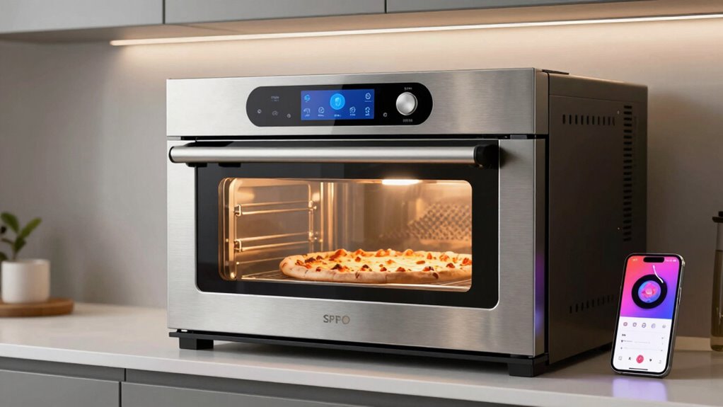 smart pizza oven features