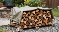 store firewood away safely