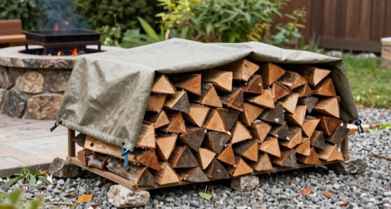 store firewood away safely