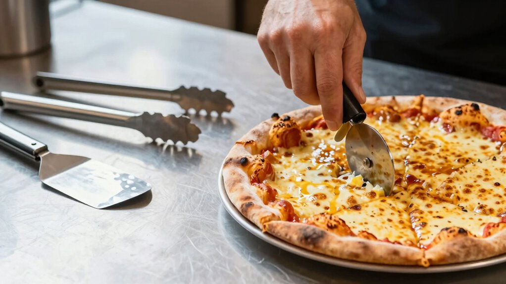 strategic tool placement enhances pizza