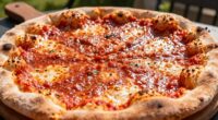 thick sauce affects crust