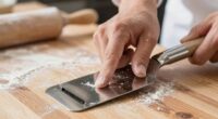 use bench scraper efficiently