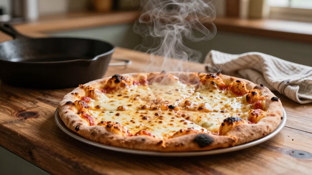 using oven residual heat wisely