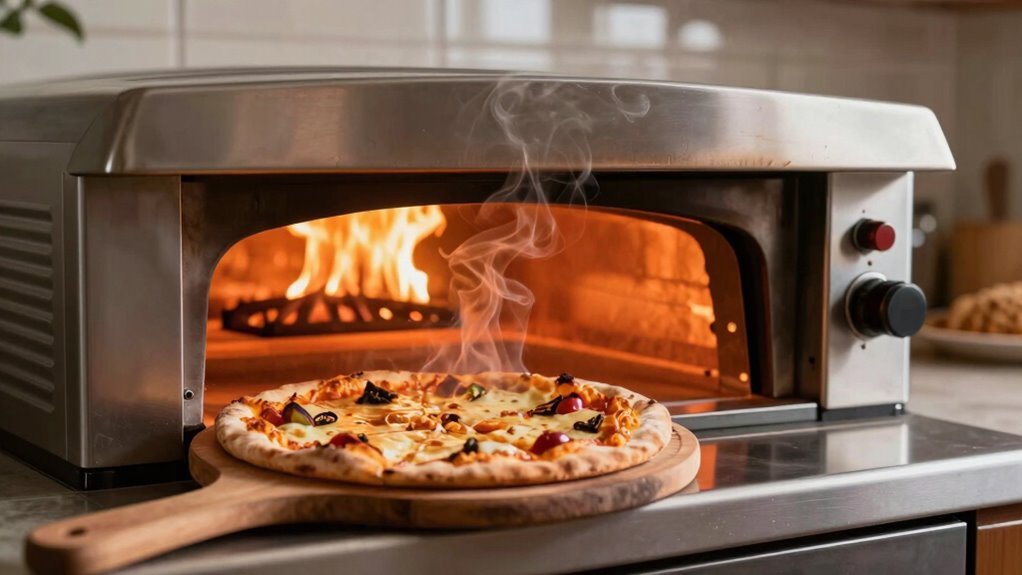 versatile high temperature pizza oven