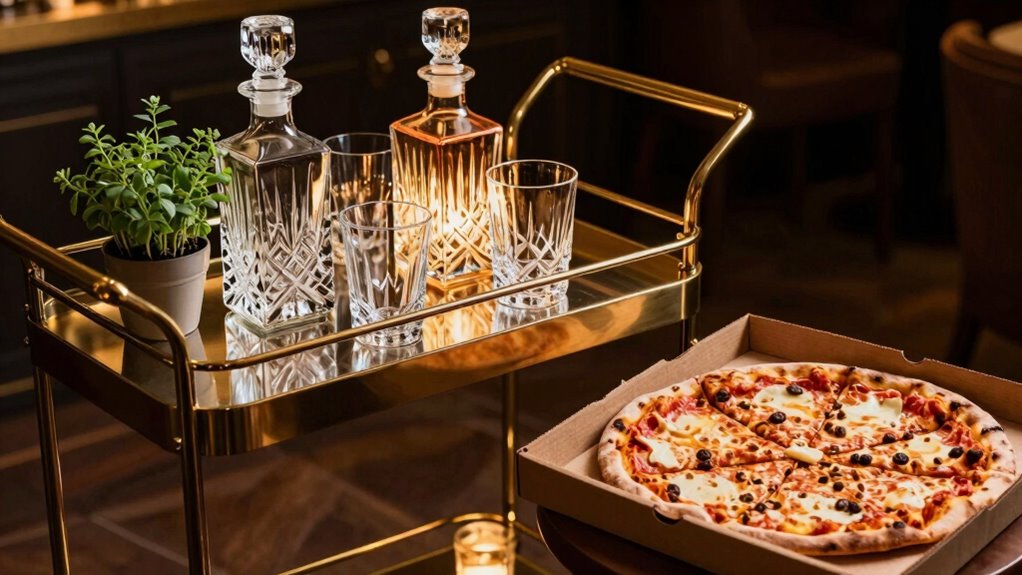 versatile stylish pizza bar