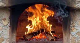 wind affects outdoor flames