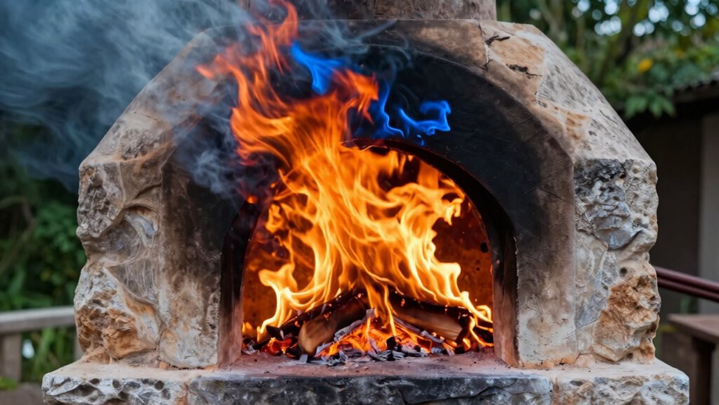 wind affects outdoor oven control