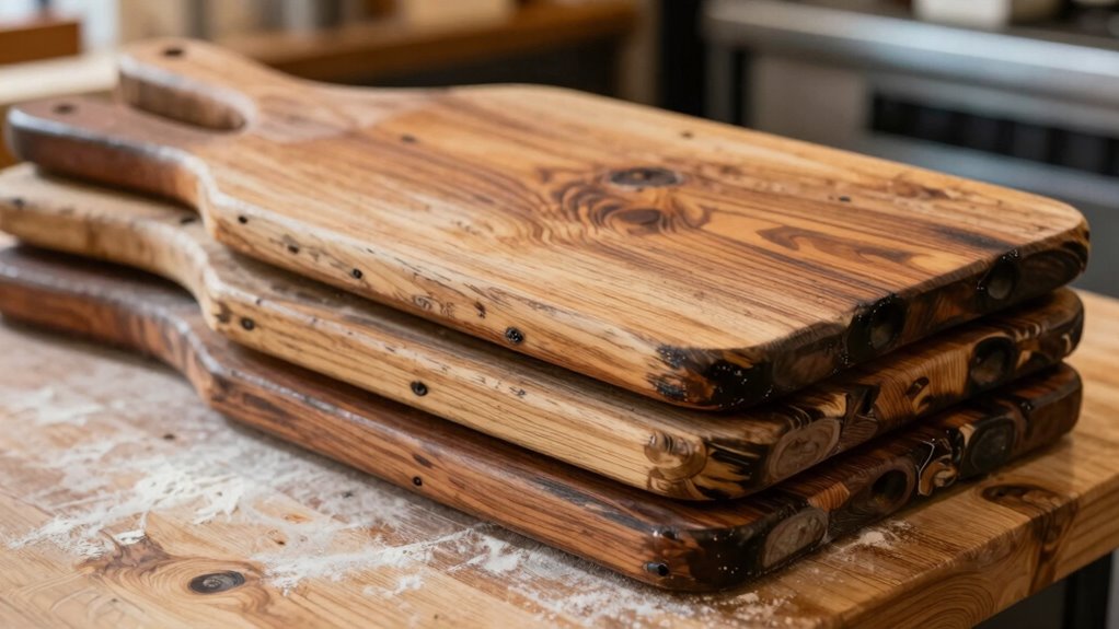 wooden peels outperform metal