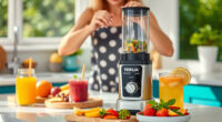 Cool Down with a Frozen Fruit Smoothie Using Ninja Blast Max