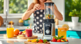Cool Down with a Frozen Fruit Smoothie Using Ninja Blast Max
