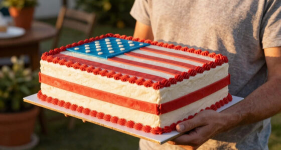 Martha's Giant Flag Cake Served 250 Guests—Here's How to Make It Yourself
