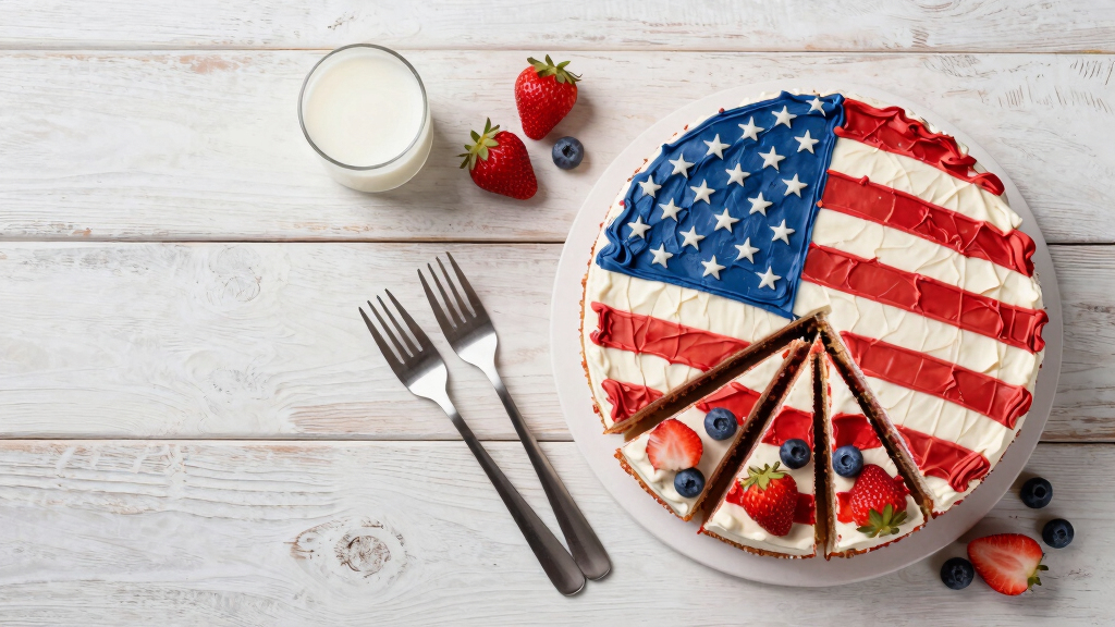 Martha Stewart Serves Huge American Flag Cake with 250 Pieces for Founding Father-Themed Party