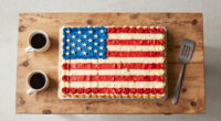 Martha Stewart Serves Huge American Flag Cake with 250 Pieces for Founding Father-Themed Party