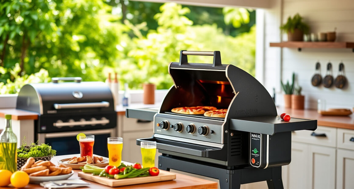 Master the Perfect Summer BBQ & Dessert with Ninja Outdoor Woodfire Pro XL