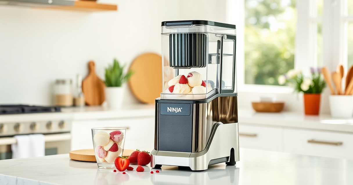 Beat the Summer Heat with Ninja CREAMi Deluxe Ice Cream Maker