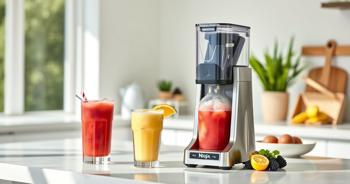 Beat the Summer Heat with Ninja SLUSHi Frozen Drink Maker