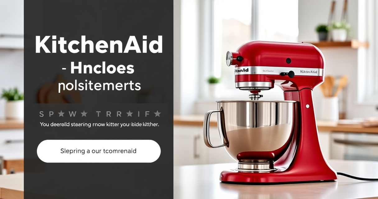 Best KitchenAid Stand Mixer for Beginners (2026) — Guide 11