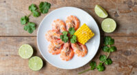 Cilantro-Lime Shrimp with Corn