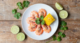 Cilantro-Lime Shrimp with Corn