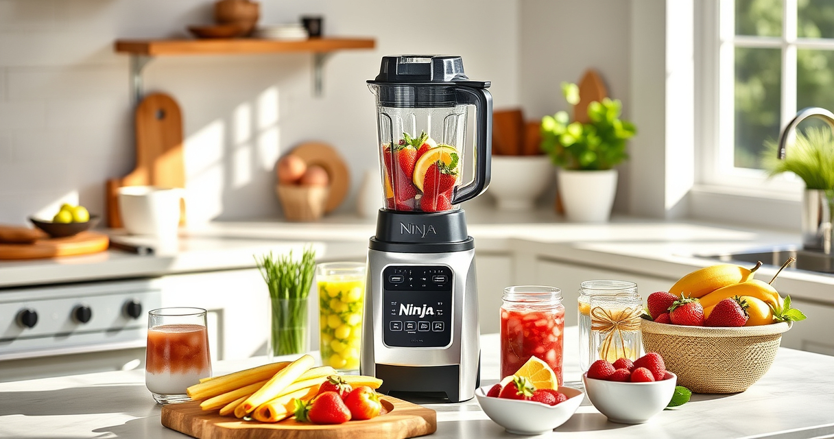 Cool Down with a Refreshing Summer Smoothie Using Ninja BC151EM Blast Portable Blender