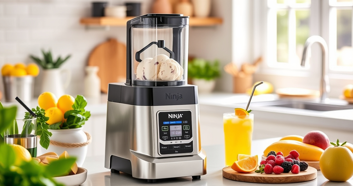 Cool Off This Summer with Ninja NC301 CREAMi Ice Cream Maker
