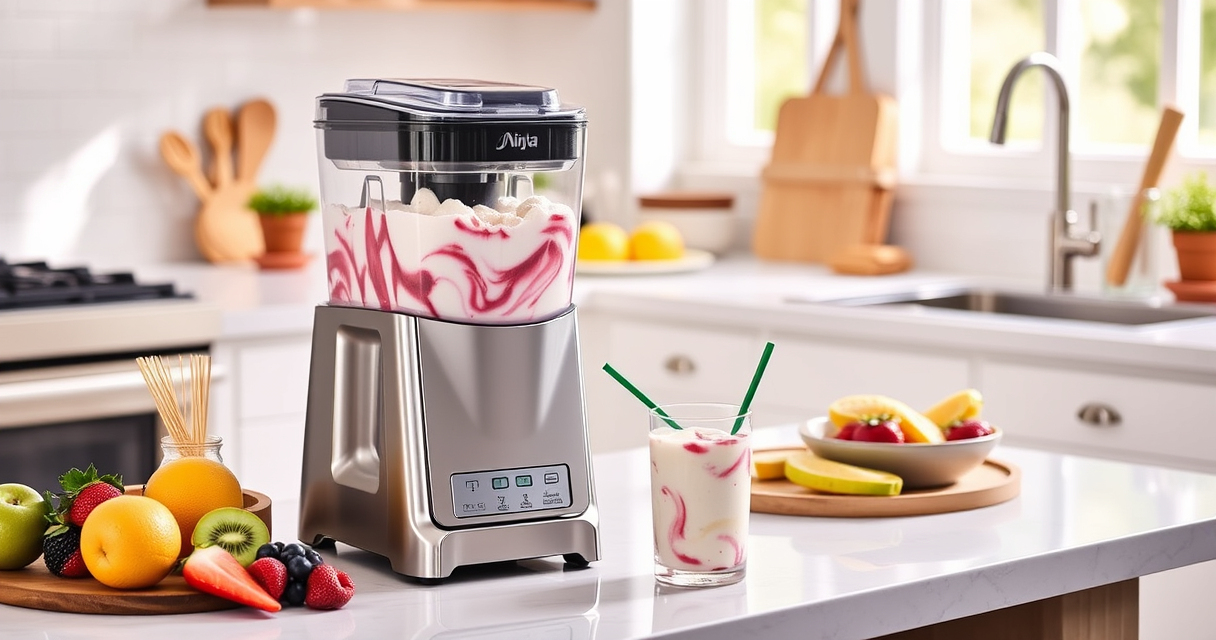 Create Summer Sweetness: Ninja NC701 CREAMi Swirl Soft Serve Recipe