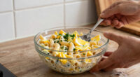 Deviled Egg Macaroni Salad