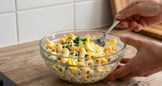 Deviled Egg Macaroni Salad