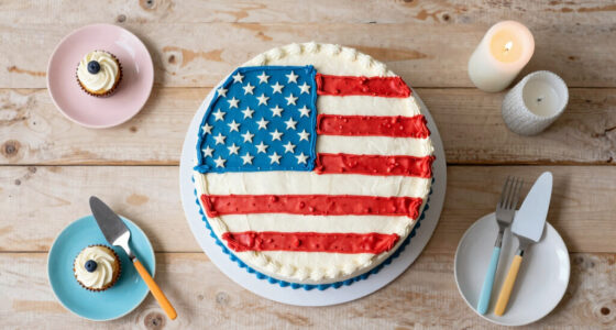 Martha's Giant Flag Cake Served 250 Guests—Here's How to Make It Yourself