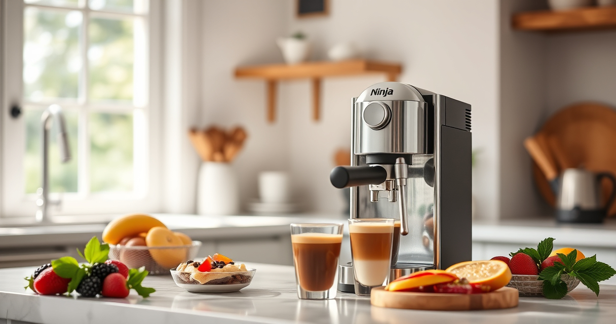 Master Summer Iced Coffees with the Ninja Luxe™ Café Mini