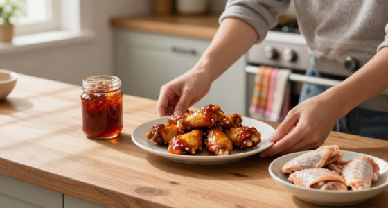 Pepper Jelly Chicken Wings