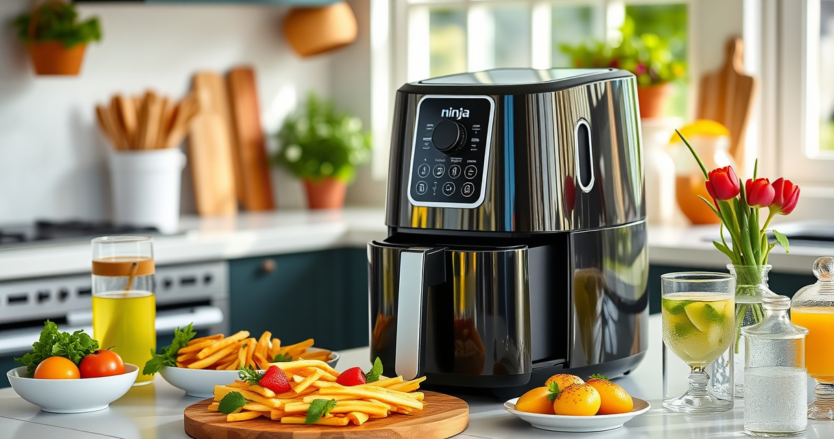 Perfect Summer Crispy Fries with Ninja Air Fryer