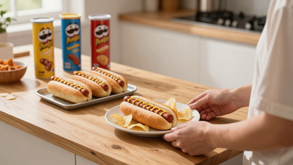 Pringles Just Dropped Hot Dog Buns In Classic Chip Flavors