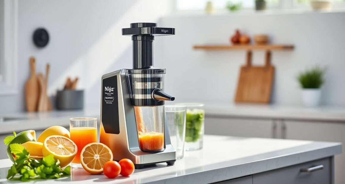 Stay Refreshed This Summer with the Ninja NeverClog Cold Press Juicer