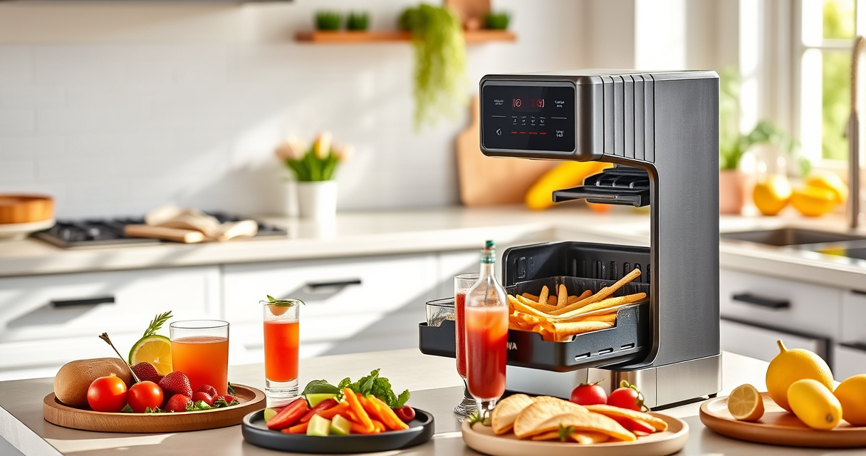 Summer Crispy Shrimp with Veggies Using Ninja DZ401 Foodi