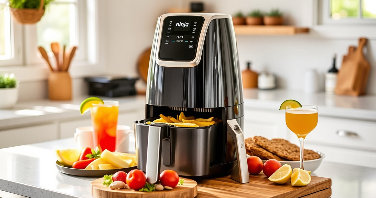 Summer Dessert Magic with the Ninja Crispi 4-in-1 Glass Air Fryer