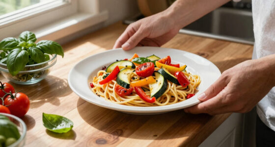 Summer Vegetable Baked Spaghetti